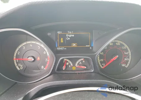 2016 Ford Focus St из США, поврежденный, VIN 1FADP3L90GL389813